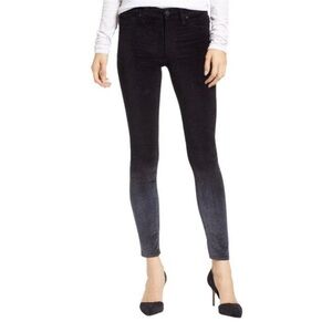 Ted Baker London Jeans Womens 28 Black Grey‎ Ombray Sew in Love Cotton Stretch